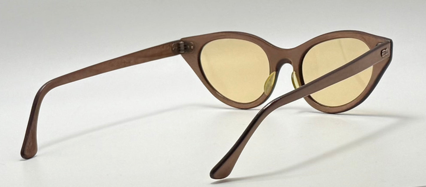 TITMUS 5 1/2 - Textured Bronze with Custom Berko’s Designs Amber Honey Burnt Lenses