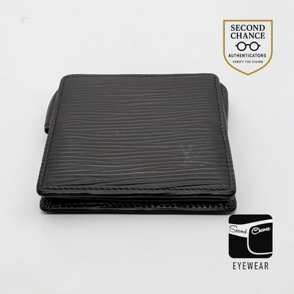 Louis Vuitton Epi Leather Bifold Wallet-Black Noir-LV Authentic