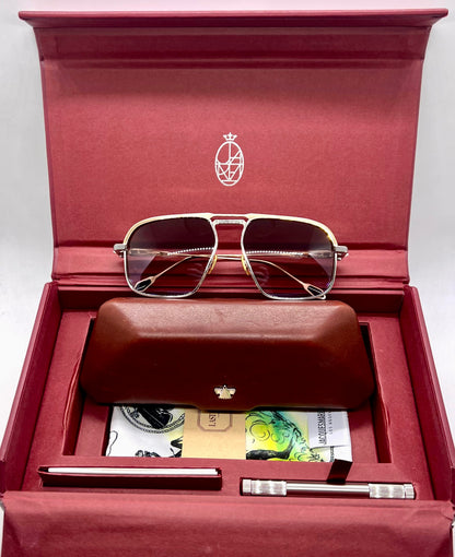Jacques Marie Mage LaBARGE APIS Last Frontier VI Sunglasses-Full Kit-59mm