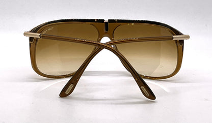 Tom Ford TF3 288 Brown Gold Aviator Sunglasses Unworn/Original-Full Kit-Italy