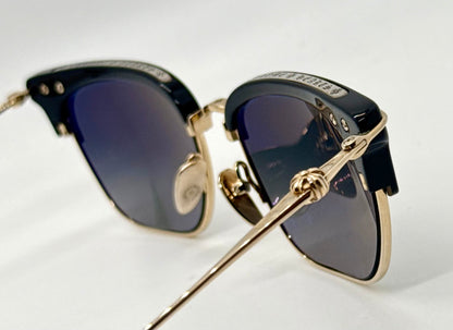 Chrome Hearts SLUNTRADICTION - Gold Sunglasses Zeiss Lenses Japan Authentic