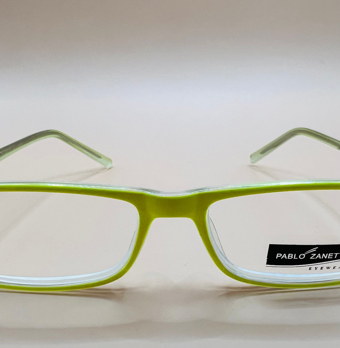 PABLO ZANETTI  GEOMETRIC NARROW READERS.  COMES IN THREE VIBRANT COLORS & VARIOUS MAGNIFICATION