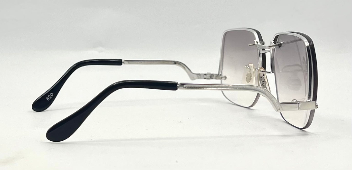 Shana 957 Caprice-Rimless Square Gradient Vintage Sunglasses-130mm