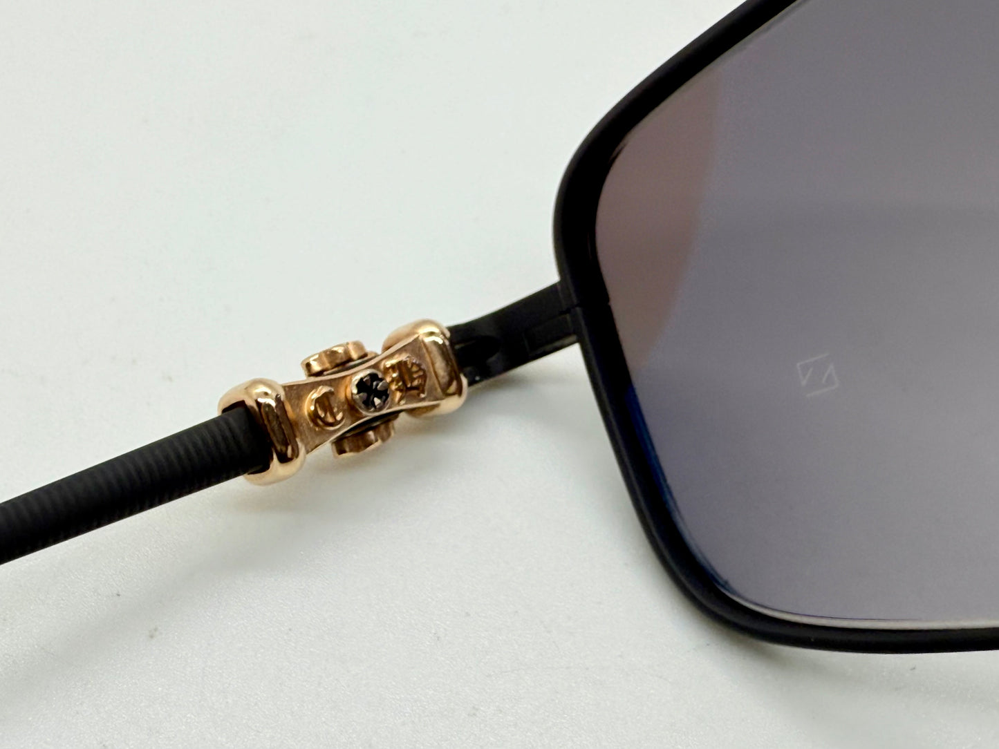 Chrome Hearts LICK’N MBK/GP Sunglasses – Brand New Full Kit w/ Zeiss Lenses