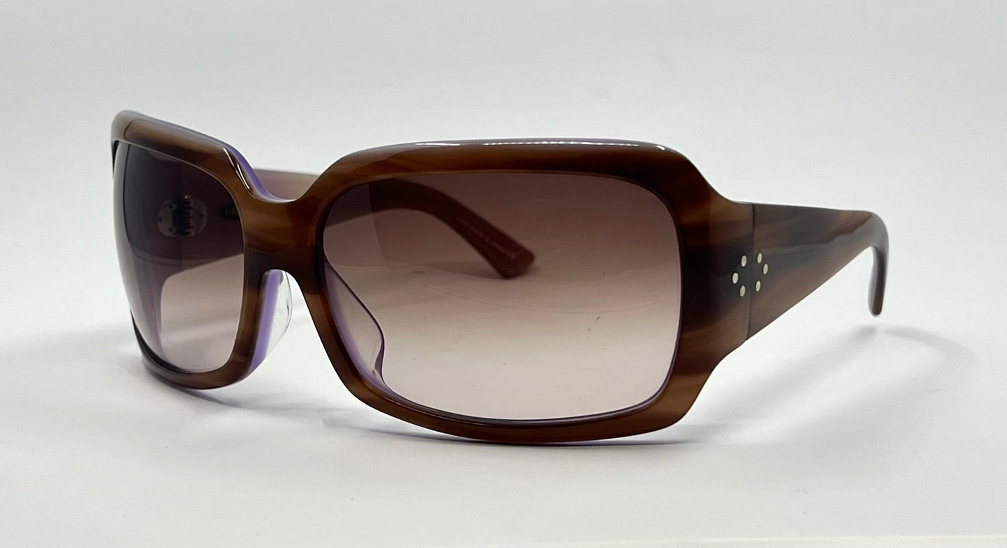 Blinde By Richard Walker Byz Way at/lv Sunglasses – Y2K Vintage-Oversized