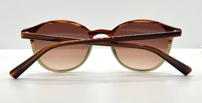 Kung Fu Eyes by Eve D – Model SCOTT 1060 – Handmade in Germany w/New, Custom Brown Gradient Lenses