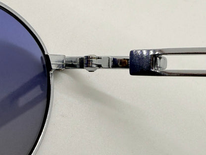 Yohji Yamamoto Vintage Japanese Oval Sunglasses-Unworn-Blue Gradient Lenses