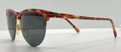 Versace 312/S Red Tortoise Vintage Sunglasses w/New Custom Lenses-52mm-Italy-Unworn