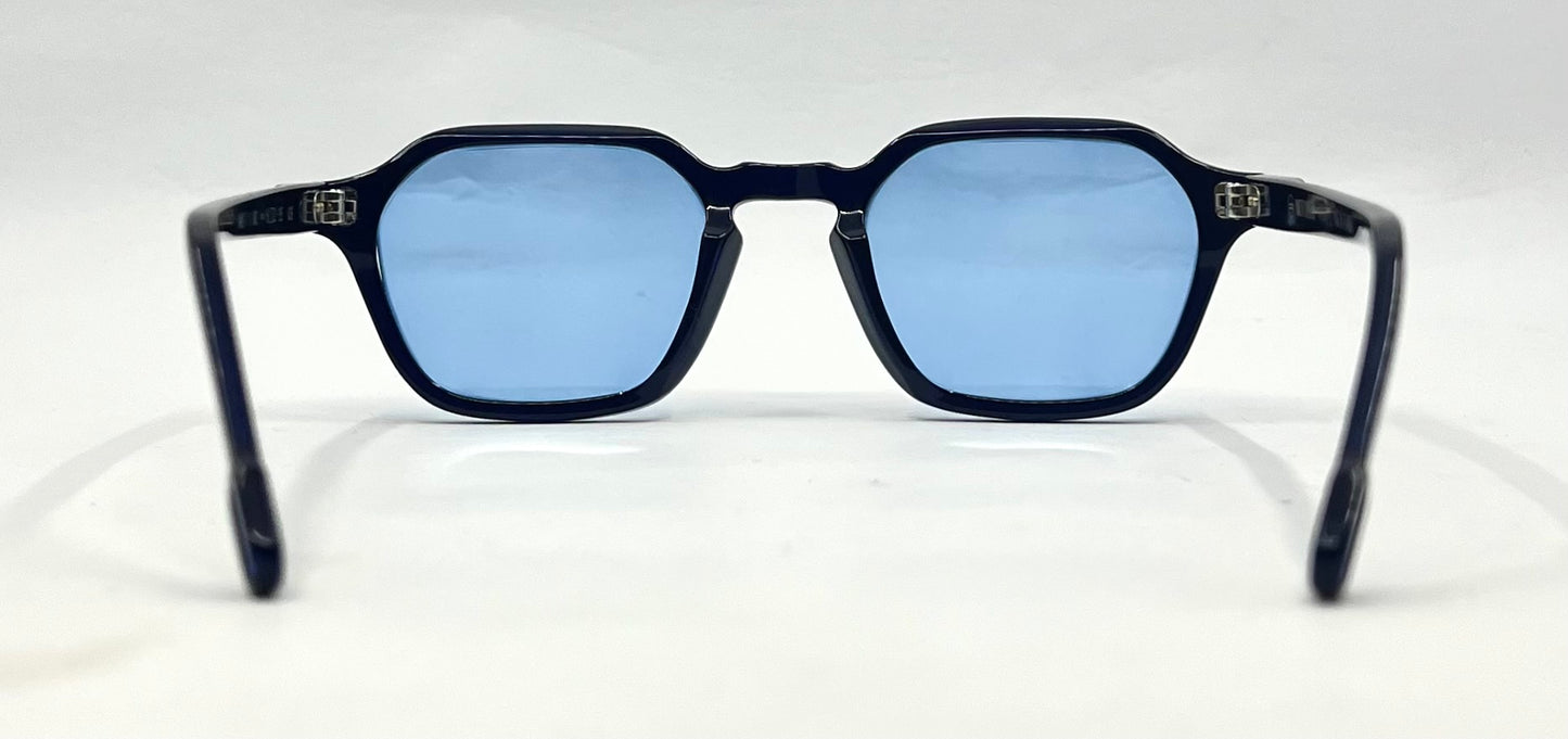 Odette Lunettes Jarret II A031 Sunglasses w/New Sky Blue Custom Tinted Lenses