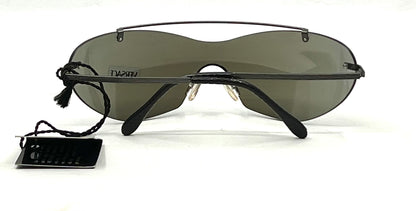 Versace S82/P 94M/189 Blue Mirror Shield Sunglasses-UNWORN VINTAGE-Italy