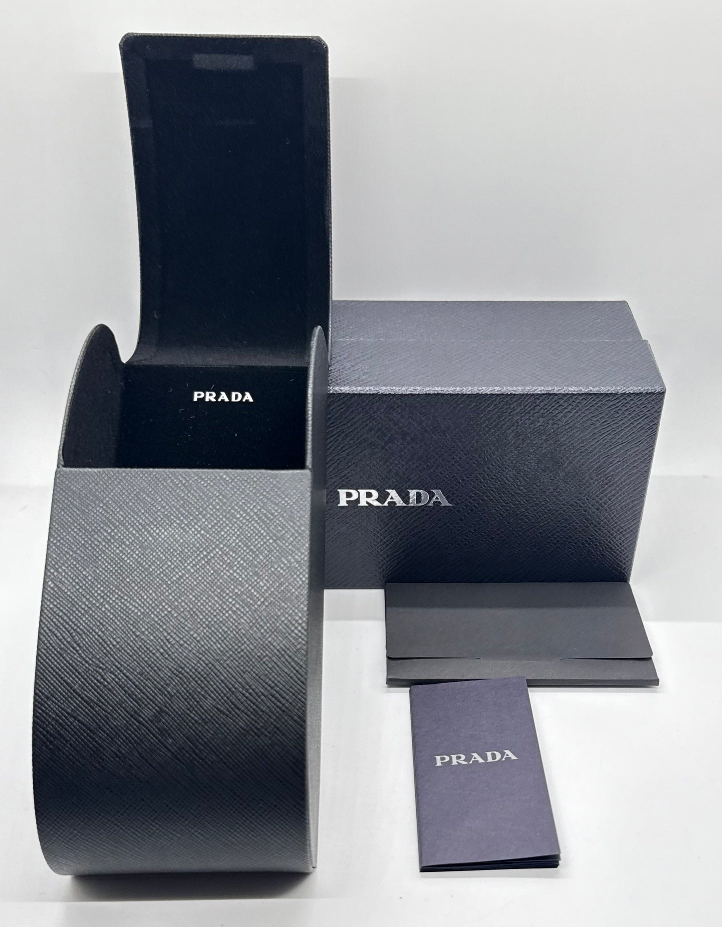 Prada SPR23P Sunglasses Deadstock Unworn Full Kit Made Italy Navigator