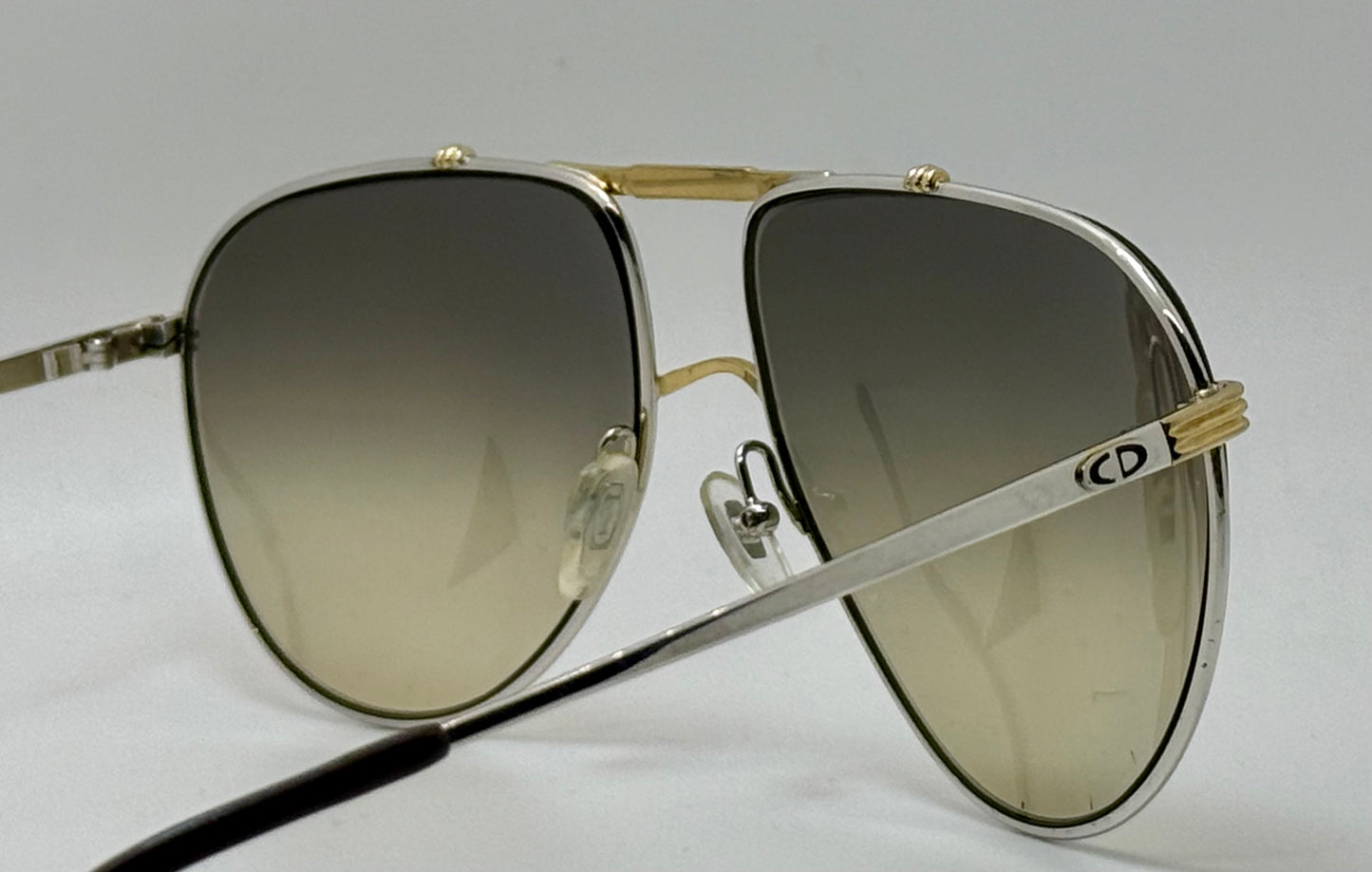 Vintage Christian Dior XXL Aviator Sunglasses-Deadstock w/NEW Berko’s Designs Lenses