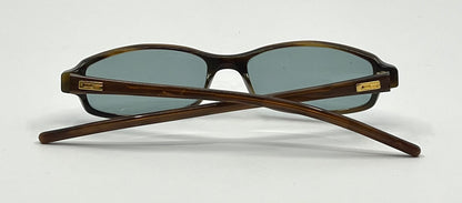 Gucci GG1473 5Y7 Y2K Vintage Sunglasses w/NewSolid Aquamarine Custom Lenses