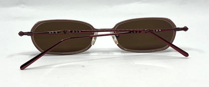 Valentino 5327 OJV2 Y2K Vintage Sunglasses-New Solid Brown Custom Lenses