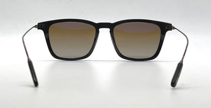 Tom Ford TF5851-P Black Horn New Zeiss Polarized Gradient Lenses Full Kit Italy
