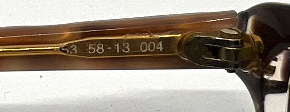 Givenchy Paris 004 Vintage Sunglasses-New Blue/Pink Gradient Custom Lenses-UNWORN