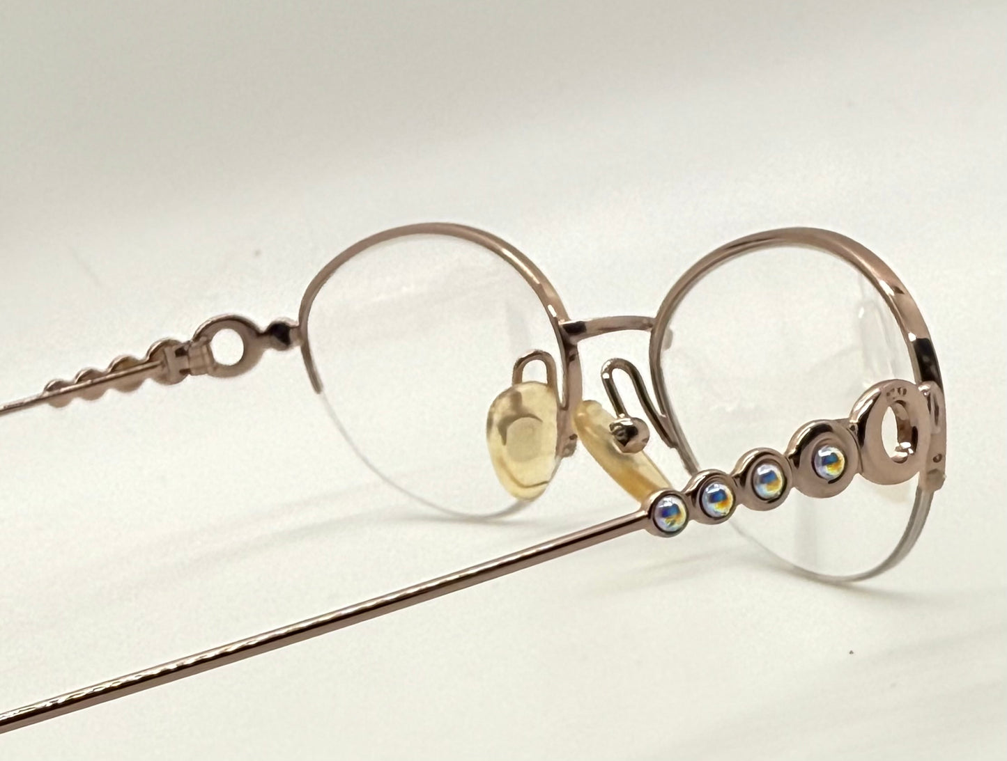 Christian Dior CD 3554/35N Y2K Vintage Half-Rim Optical Frames / 54-18-130