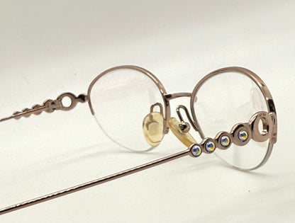 Christian Dior CD 3554/35N Y2K Vintage Half-Rim Optical Frames / 54-18-130