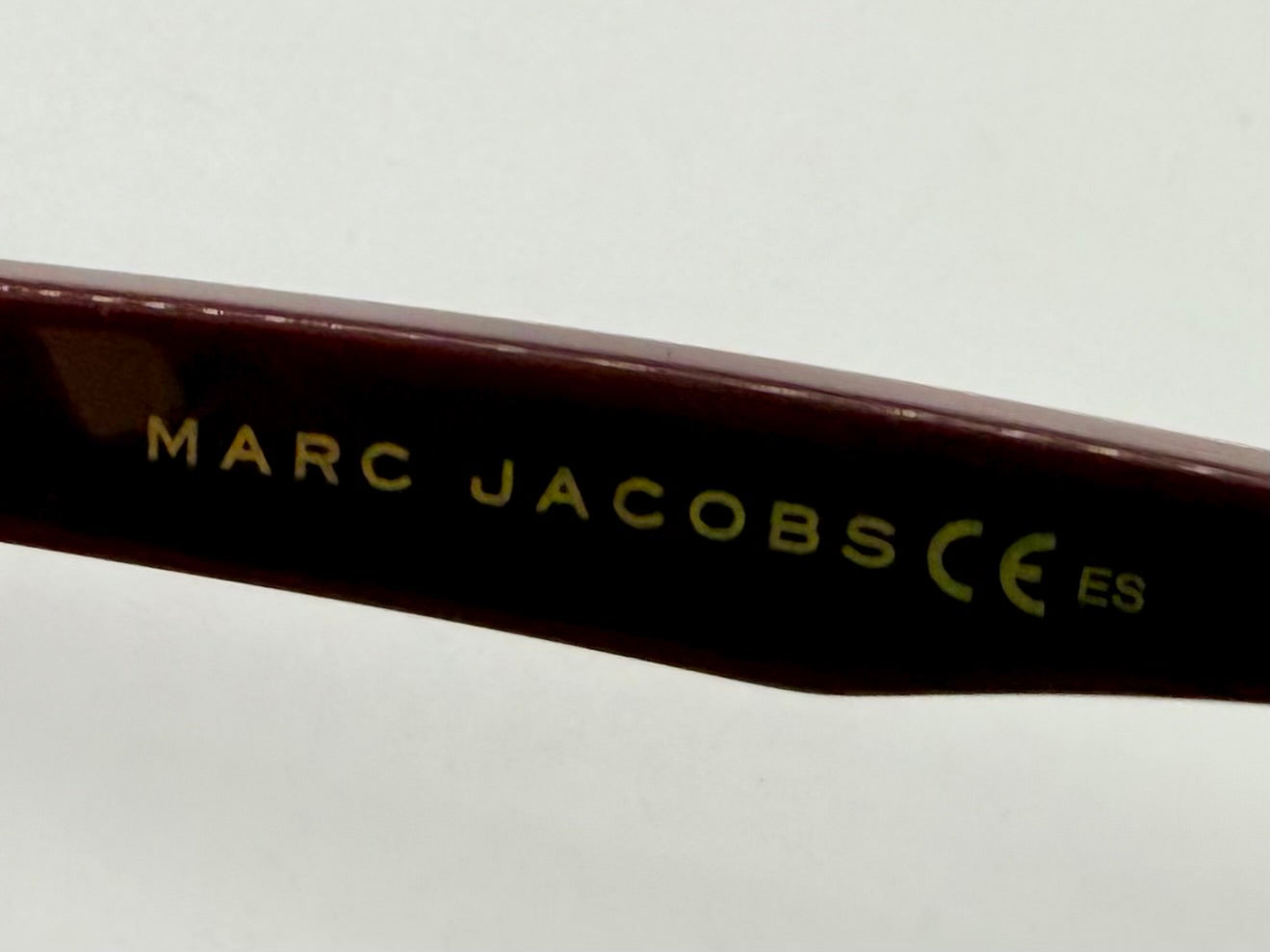 Marc Jacobs MARC 123 OXU Cat Eye Sunglasses w/New Solid Pink/Red Custom Lenses-New/Unworn