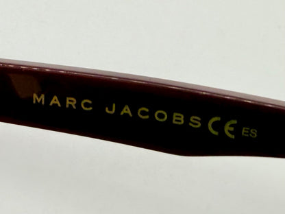 Marc Jacobs MARC 123 OXU Cat Eye Sunglasses w/New Solid Pink/Red Custom Lenses-New/Unworn