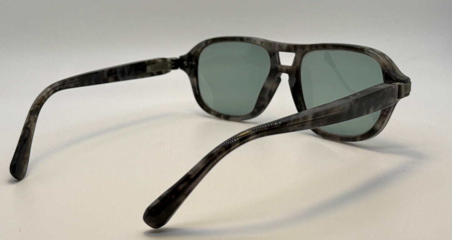 Brioni BR00010 003 Sunglasses – Unworn, Full Kit with Custom Berko’s Designs Aquamarine Lenses