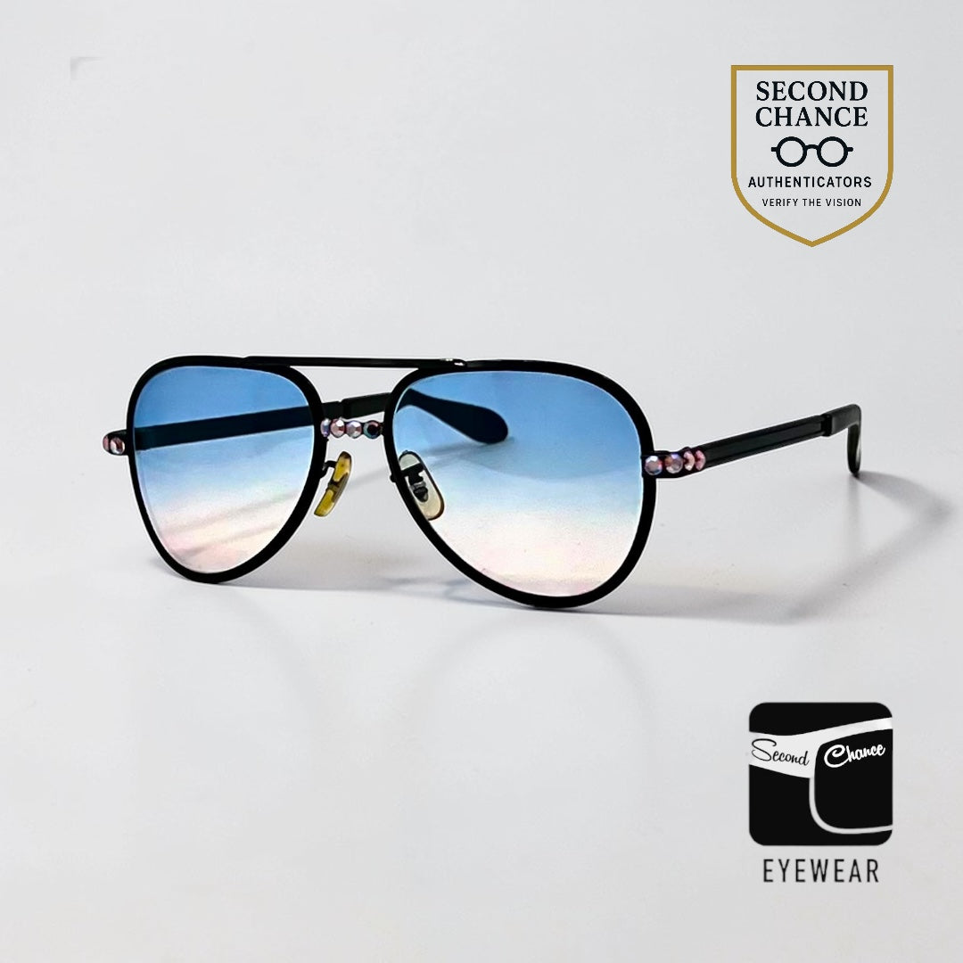 American Optical VINTAGE AO Sunglasses-New Blue Gradient Custom Lenses