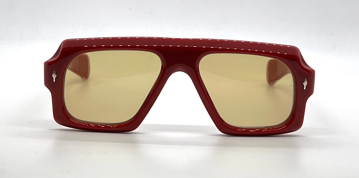 Jacques Marie Mage Decato Vermillion Bunker77 Sunglasses LTD 25 Unworn Full Kit