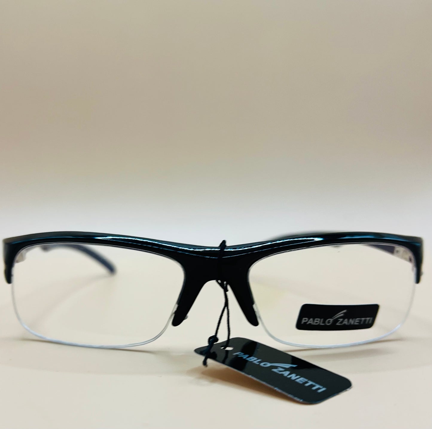 Pablo Zanetti Top Heavy Narrow Frames.  Clear lenses, no magnification.   AFFORDABLE option to expense frames!   PROTECTIVE EYWEAR