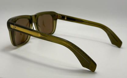 Jacques Marie Mage YVES in ARMY with Custom Rose/Brown Lenses-Full Kit-Ltd. Batch Release Of 350 Pieces