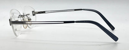Fendi F585 Rimless Crystal FF VINTAGE Eyeglasses UNWORN/Italy 52-16-130mm