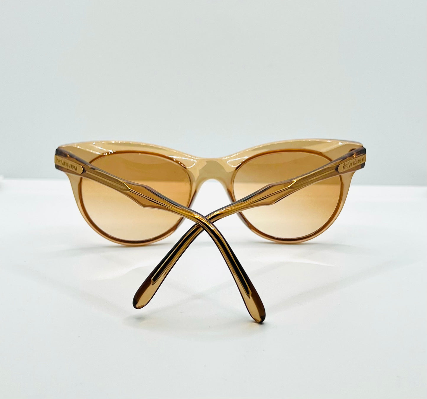YSL “PROCRIS”-Honey Crystal Sunglasses-Vintage 1980s Deadstock-France – NOS