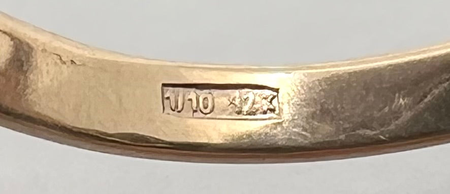 Vintage 1/5 12K Gold-Filled Half-Rim Sunglasses-New Grey Tinted Custom Lenses