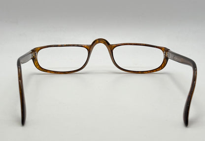 Vintage 1980s Christian Dior Monsieur 2075 11 Optyl Eyeglass Frame-Made in Austria-Brown Tortoise