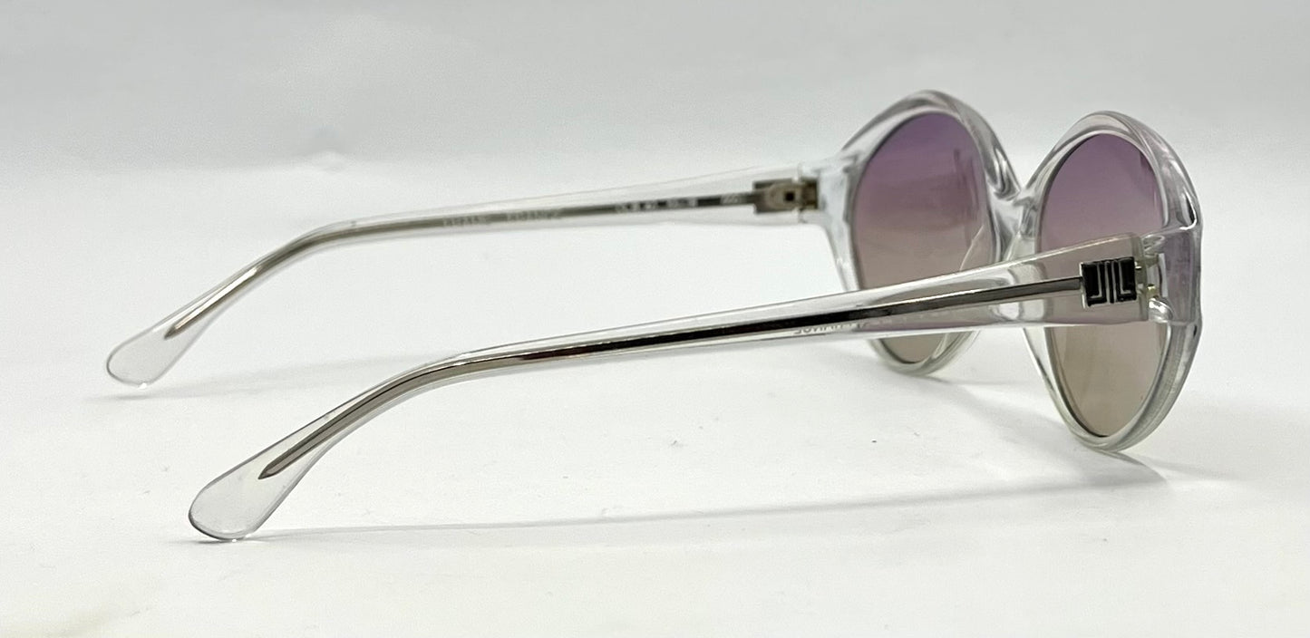 Lanvin France OLB 40 Vintage Sunglasses-New Gradient Tinted Custom Lenses-55mm