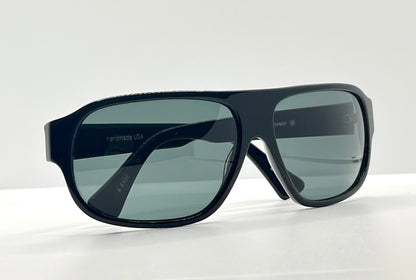 Deadstock Kala Eyewear “6 Base- USA Made Green Lenses-Black Frame