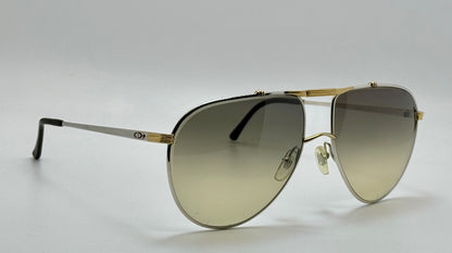 Vintage Christian Dior XXL Aviator Sunglasses-Deadstock w/NEW Berko’s Designs Lenses