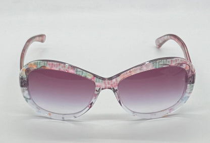 CHANEL 5219 Multicolor Clear Frame Gradient Tint CC Sunglasses-Discontinued Full Kit