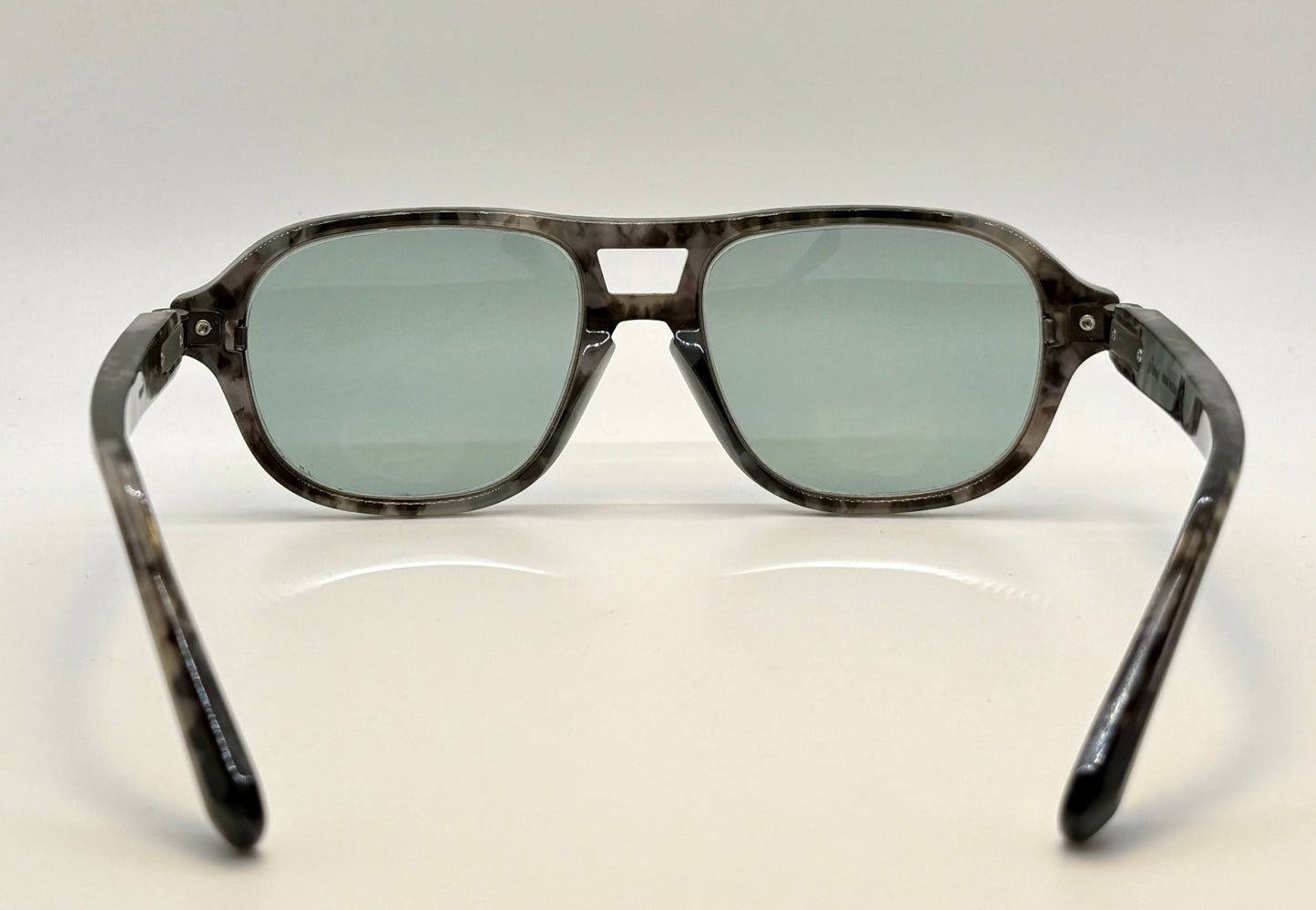 Brioni BR00010 003 Sunglasses – Unworn, Full Kit with Custom Berko’s Designs Aquamarine Lenses