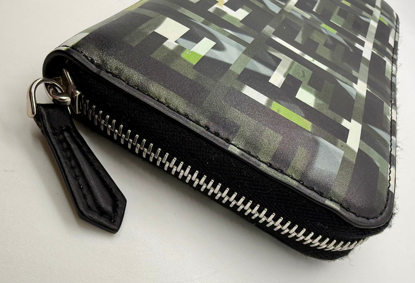 FENDI FF LOGO CAMO ZIP-AROUND WALLET / LONG CLUTCH – NEW / UNUSED