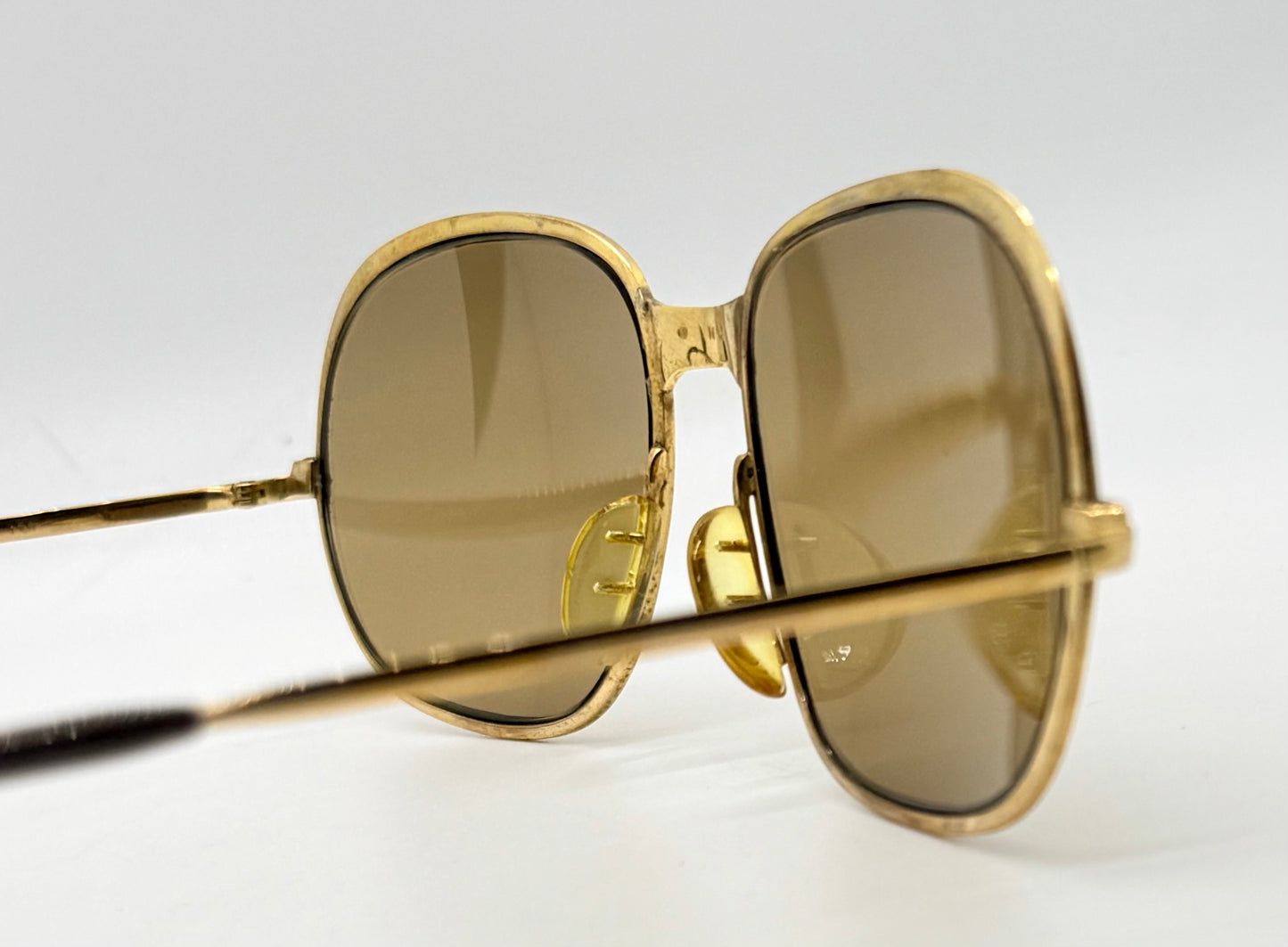 Marwitz-Vintage Deadstock Gold Metal 1960’s Sunglasses-130