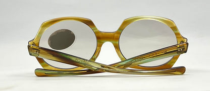 American Optical SunVogues HEX O Deadstock Tintomatic Dark Gray Lenses