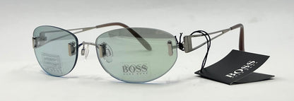 BOSS Hugo Boss HB11844-Y2K Vintage-Rimless Sunglasses-Unworn-55mm