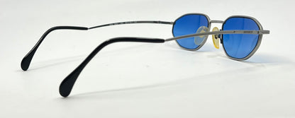 Jaguar 3326 263 Vintage Sunglasses 50-18 Unworn w/ Solid Blue Second Chance Customs