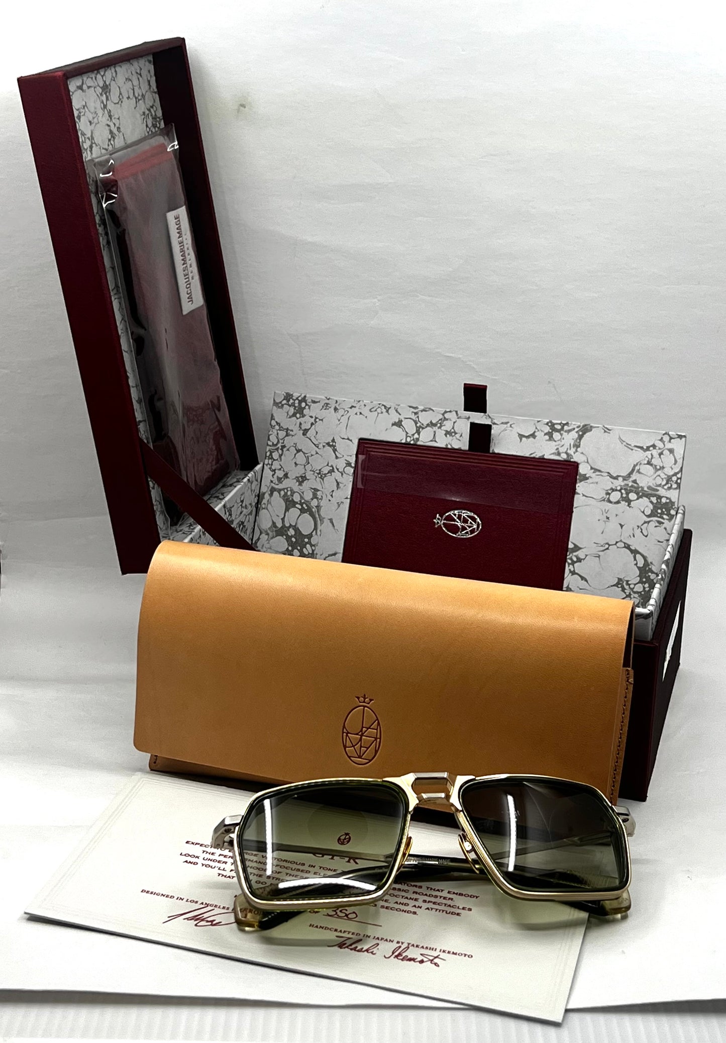 Jacques Marie Mage GT-R in ROVER Sunglasses-Ltd 350- Full Kit-BNIB/Unworn