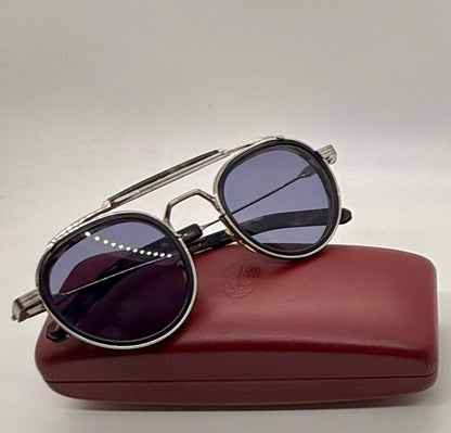 Jacques Marie Mage CASSADY in ANTIQUE JMMCD55-Titanium Aviator- Rare