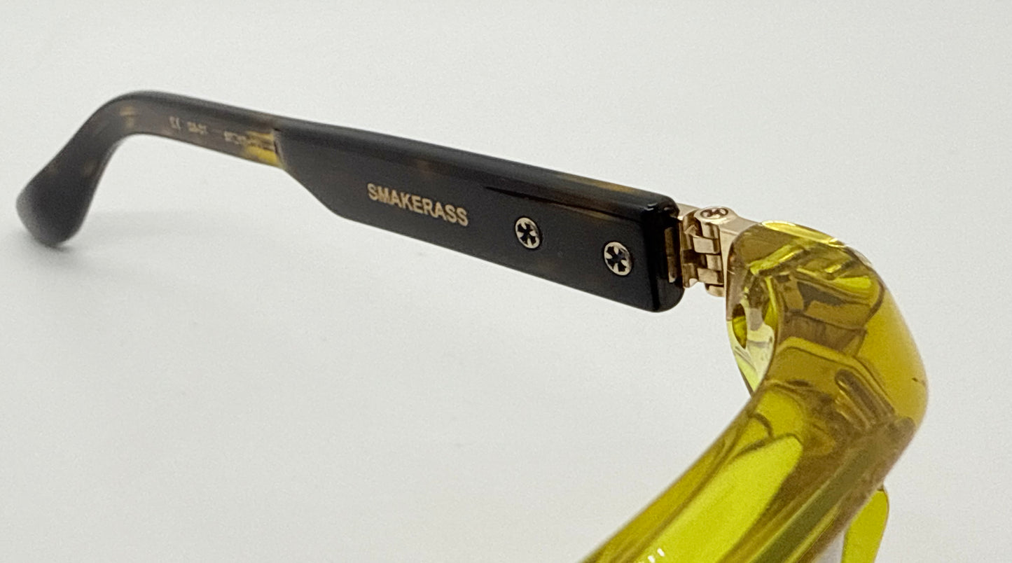 Chrome Hearts SMAKERASS GS-DT Yellow/Tortoise-Zeiss Lenses-Full Kit-New-57mm