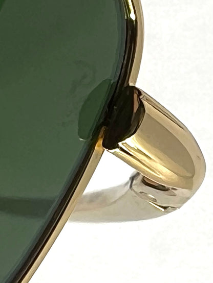 Ray-Ban RB3198 Gold G15 Sunglasses 56-17 Unworn Made in Italy