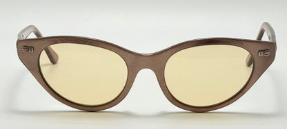 TITMUS 5 1/2 - Textured Bronze with Custom Berko’s Designs Amber Honey Burnt Lenses