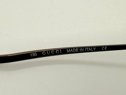 GUCCI GG 2660 7PR Y2K Vintage Half-Rim Oval Optical Frames – Italy