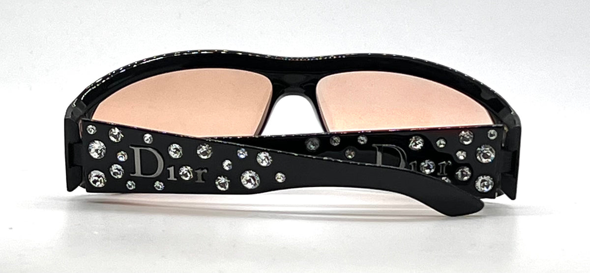 Dior Sparkling 3 Vintage Crystal Sunglasses-New Custom Lenses-Unworn/Full Kit